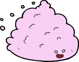 cartoon cloud character png
