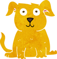 tekenfilm gelukkige hond png