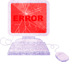 broken computer graphic icon png