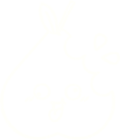 dibujo de tiza de pera png