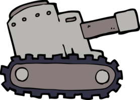 Cartoon-Armee-Panzer png
