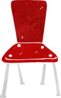 cartoon old school chair png