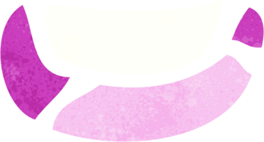 dessin animé bouche heureuse png