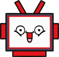 cute cartoon robot head png