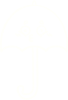 desenho de guarda-chuva png