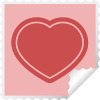 heart symbol graphic png illustration square sticker stamp