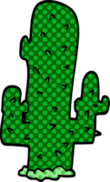 cartoon doodle cactus png