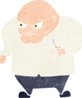 cartoon evil man png