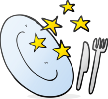 assiette propre de dessin animé png