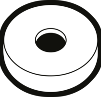 rosquilla gráfico icono png