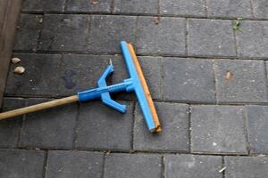 Hand tools for wet cleaning of premises photo