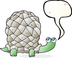 toespraak bubbel tekenfilm schildpad png