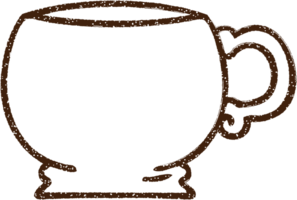 Cup Charcoal Drawing png