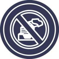 papierloos kantoor cirkelpictogram png