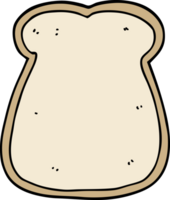 cartoon slice of bread png