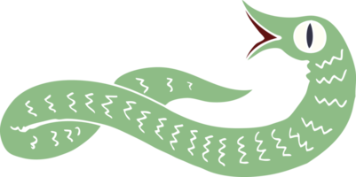 cartoon doodle medieval snake png