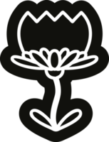 ícone de flor de lótus png