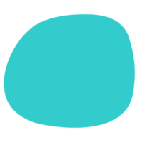 bolha de forma expressiva png