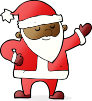 cartoon santa claus png