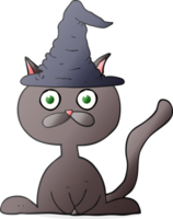 cartoon halloween cat png