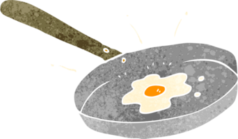 tecknad serie friterad ägg png