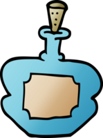 cartoon doodle perfume bottle png