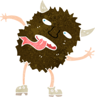 roliga tecknade monster png