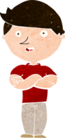 cartoon happy man png