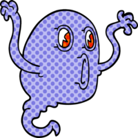 Cartoon-Doodle-Geist png