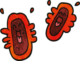dessin animé doodle cellules sanguines png