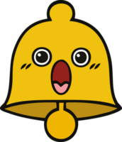 cute cartoon bell png