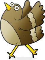 cartoon happy bird png