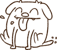 desenho de cachorro a carvão png