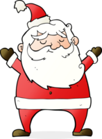 desenho animado do papai noel png