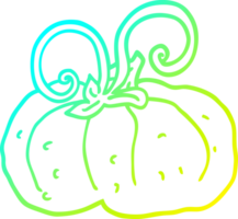 cold gradient line drawing cartoon winter squash png