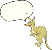 comic book speech bubble cartoon kangaroo png