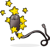 ratón de la computadora de dibujos animados png