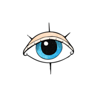 cartoon tattoo eye symbol png