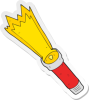 sticker of a cartoon torch png