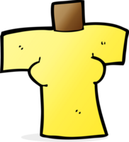 corpo feminino de desenho animado png