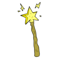 cartoon magic wand png