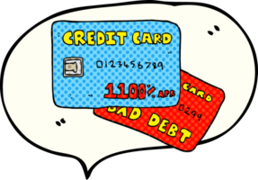 comic book speech bubble cartoon credit cards png