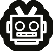 icono de cabeza de robot png