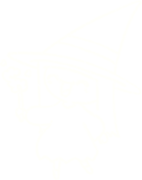 Happy Witch Chalk Drawing png