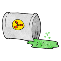 textured cartoon nuclear waste png