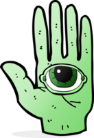 cartoon spooky hand png