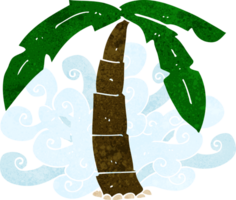 symbole de palmier de dessin animé png