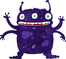 monstro alienígena de desenho animado png