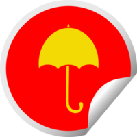 line drawing cartoon open umbrella png