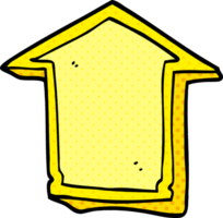 cartoon doodle direction arrow png